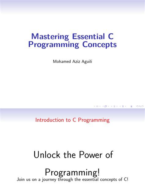 Image result for Basic Concepts of C Programming