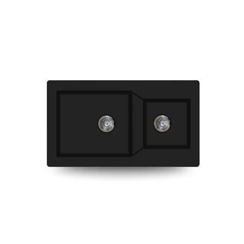 Double Bowl Quartz Kitchen Sink