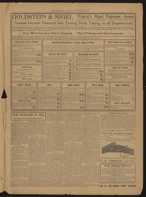 The Waco Times-Herald. (Waco, Tex.), Ed. 1 Sunday, December 28, 1902 ...