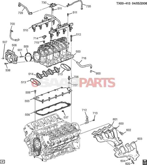 V8 Engine Parts Diagram