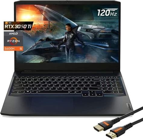 Lenovo IdeaPad Gaming 3 15 - Ryzen 5 5600H · RTX 3050 Ti · 15.6”, Full ...