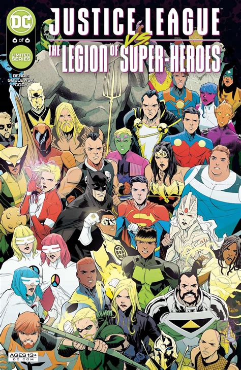 DC Preview: Justice League vs. The Legion of Super-Heroes #6 • AIPT