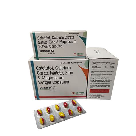 CALMUNCH CT Softgel Capsules INNOVEXIA LIFE SCIENCES PVT LTD