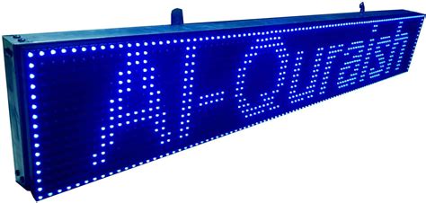 AL-QURAISH P10 WiFi LED Texts Moving/Scrolling Message Advertising ...