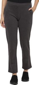 Allen Solly Regular Fit Women Grey Trousers - Buy Allen Solly Regular ...
