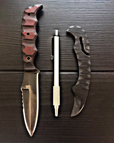 knife2meetyou Non-Metallic Knives | Jerking the Trigger
