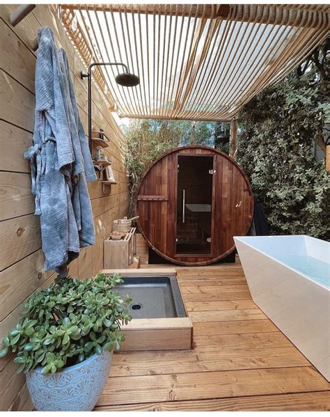 12 outdoor sauna ideas to create your own backyard oasis – Artofit
