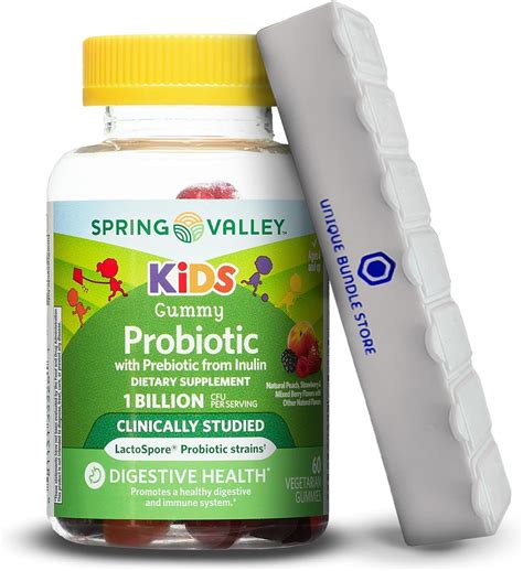 Amazon.com: Spring Valley, Kids Probiotics Gummies, 60 Count Assorted ...