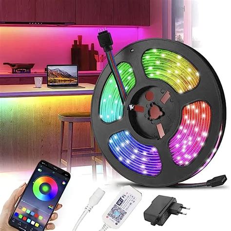 Buy Gesto 300 LED Strip Lights with Adaptor|Music Sync RGB Strip Lights ...
