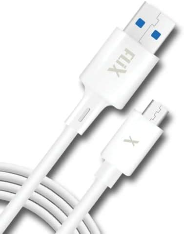 FLiX (Beetel Flow USB to Micro USB PVC Data Sync & 12W(2.4A) Fast ...