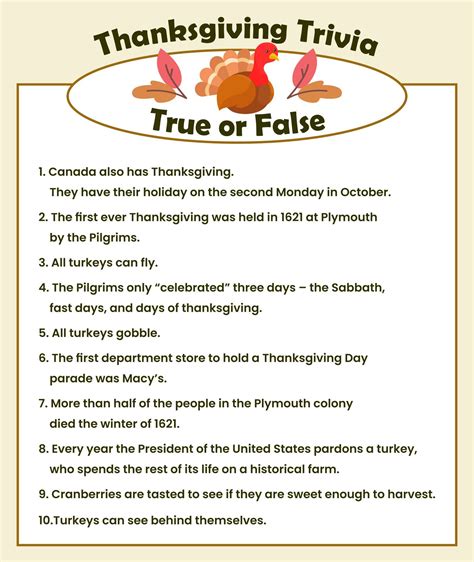 Trivia Questions Thanksgiving - 12 Free PDF Printables | Printablee ...