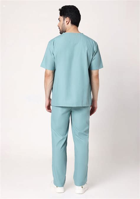 Buy Classic Men's 5-Pocket (Eucalyptus) Scrub Online – Knya