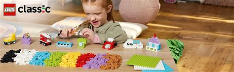 LEGO Classic Creative Build-and-Play Box, Colorful Building Bricks Toy ...