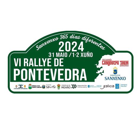 VI Rallye de Pontevedra , Pontevedra, Galicia, Spain, 31 May to 1 June ...