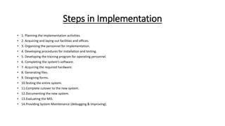Image result for Life Cycle of System Implementation