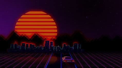 Image result for Synthwave Background