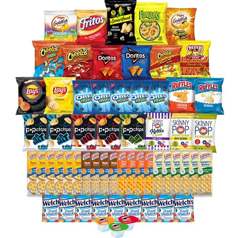Variety Pack Hot Snacks Lays And Ruffles Chips Cheetos Doritos ...