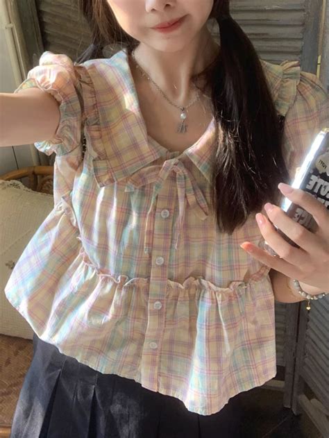 Ruffle Placket Blouse | Savana | Bestsellers