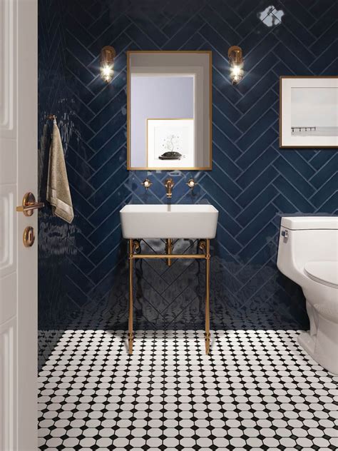 Powder Room Tile Designs 12 Tile Ideas For A Modern Bathroom Style
