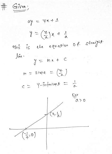 Answered: 6. 7. ay=7x+1 1 y || 1 x | bartleby