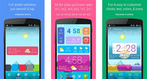 Image result for Lock Screen Widget Android 4