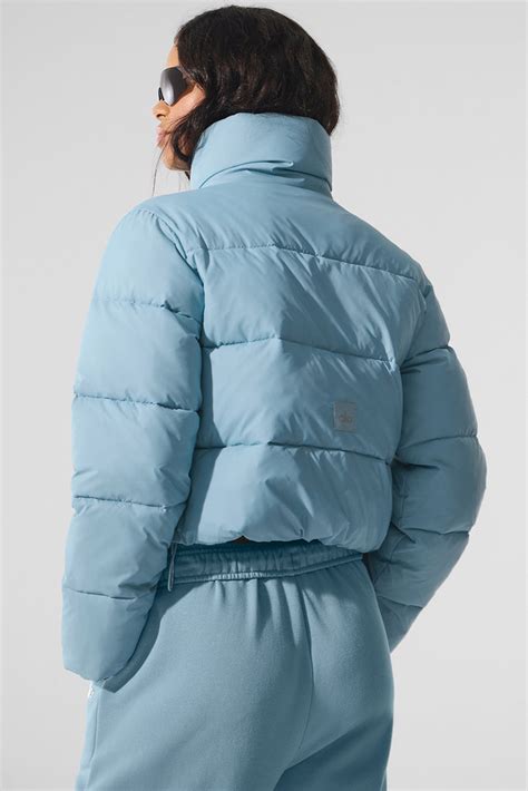 Gold Rush Puffer - Celestial Blue | Alo Yoga