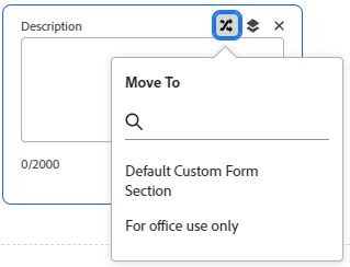 Organize and Preview a Form | Adobe Workfront