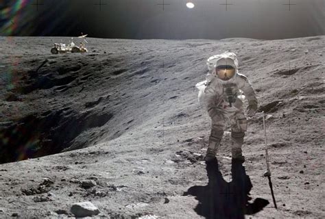 This Astronaut Tried To Do A High Jump On The Moon