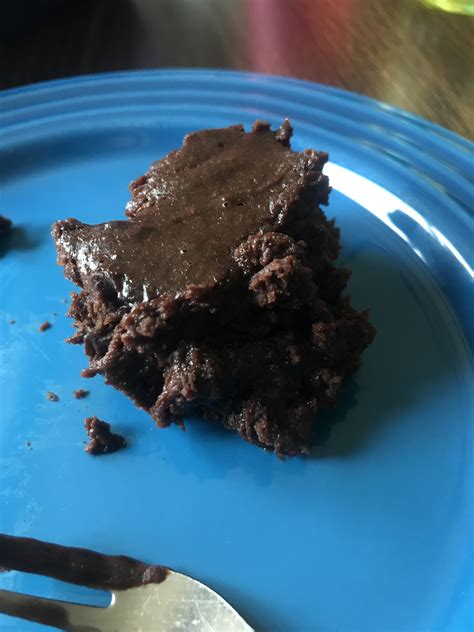 Black bean brownie! Made w only vegan brownie mix and a whole can of ...