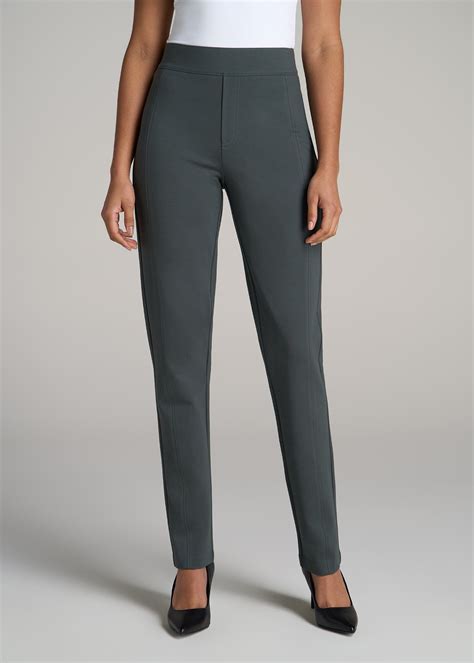 Pull-on Slim Dress Pants for Tall Women | American Tall | Womens tall ...