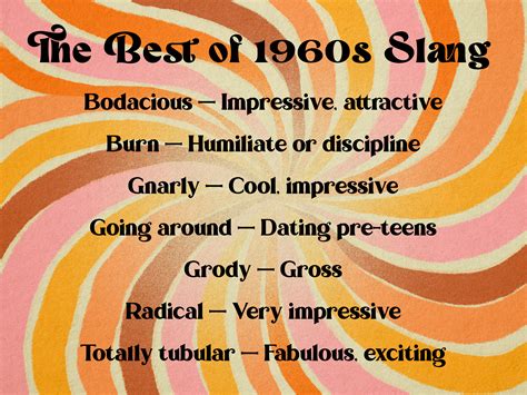 ’60s Slang: A Groovy Guide to the Best Terms & Expressions