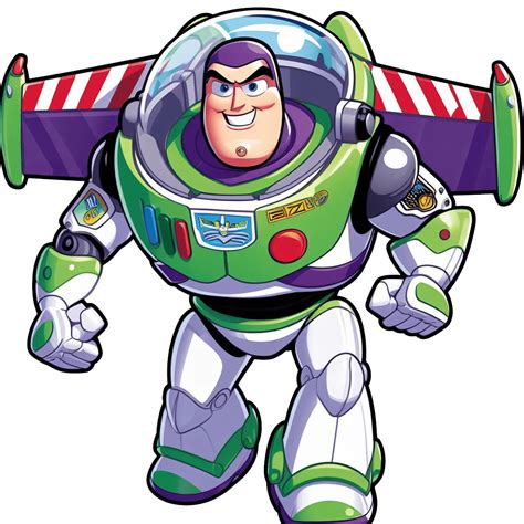 Buzz Lightyear Transparent Clipart - ClipartWorld