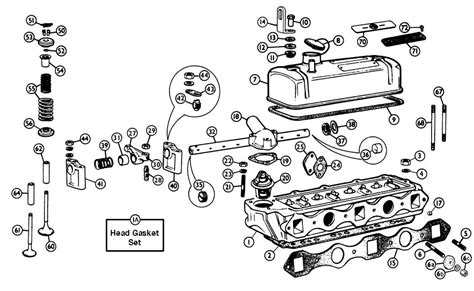 Image result for Engine Head Exploded View