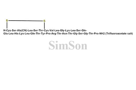 Calcitonin Trifluoroacetate Salt Impurity | CAS No- NA | Simson Pharma ...