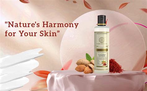 Khadi Natural Almond & Saffron Herbal Moisturizer | Deeply Nourishing ...