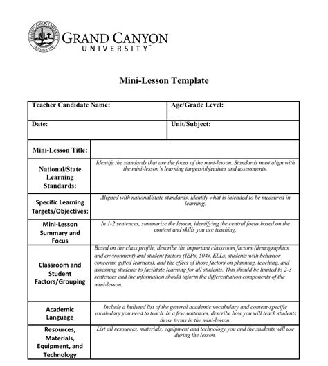 Image result for Mini Lesson Examples