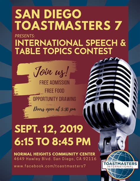 Image result for Toastmaster Speech Contest Script