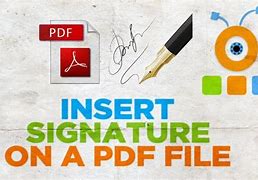 Image result for Insert Signature PDF