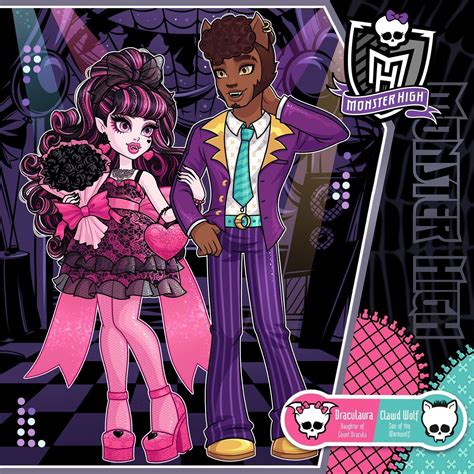 misty on Instagram: "Monster Ball Draculaura & Clawd🥀🪩🎶 #monsterhigh # ...