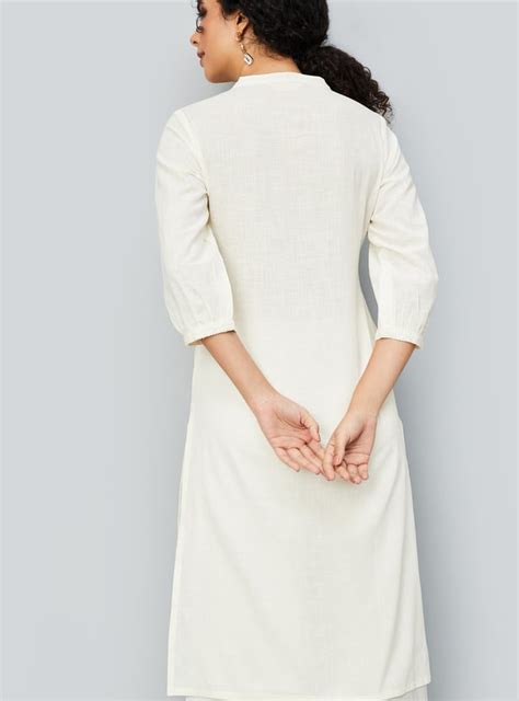 Buy Women Embroidered Straight Kurta Online at just Rs. 699.0 ...