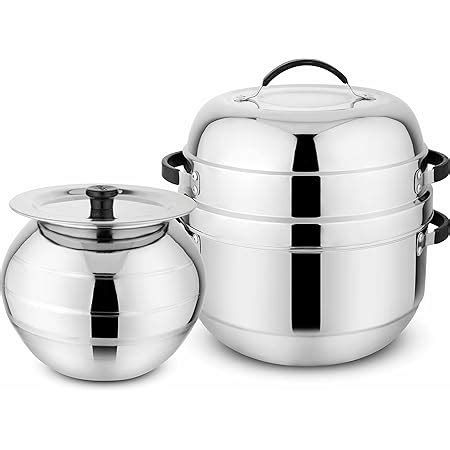 Vinod Stainless Steel Pasta/Noodle Pot with Strainer Lid, Sturdy ...