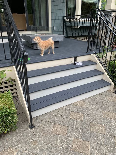 Composite Trex Decks + Stairs - DECK PROS | Construction & Railing Inc.