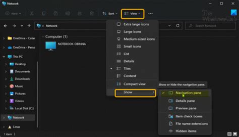 Image result for Navigation Pane File Explorer