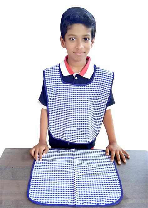 Buy Switchon Waterproof Cotton Checks Design Multi Purpose Apron with ...