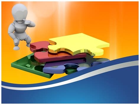 SOLVING PUZZLE PPT TEMPLATE TVM10041 - PPT Templates by Templates ...