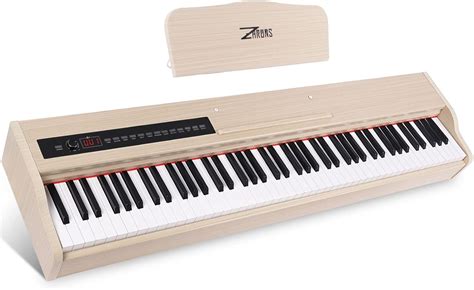 ZHRUNS 88-Key Weighted Digital Piano with Sustain India | Ubuy