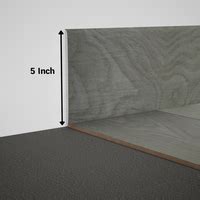 WPC Skirting Meriline PM 00538 AH | 8 ft x 5 inch - 12 mm | Compatibe ...