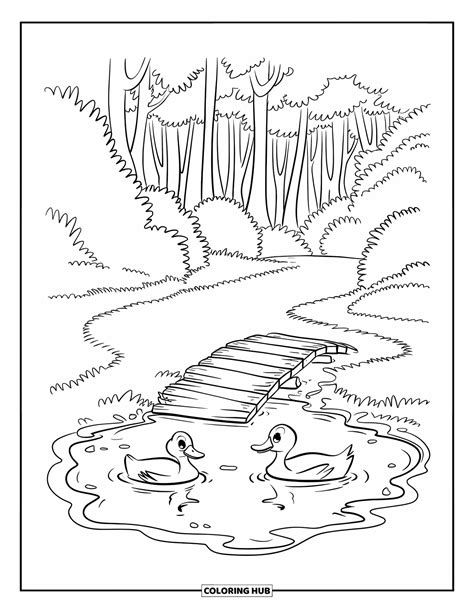 Nature Coloring Pages 的图像结果