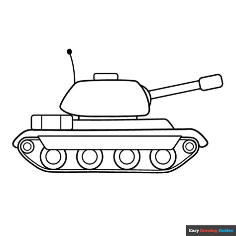 Image result for Tank Drawing Easy