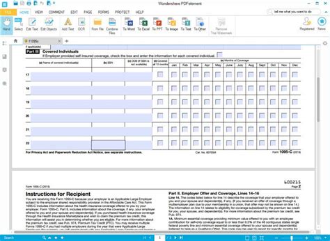 IRS Form 1095-C: The Best Way to Fill it out